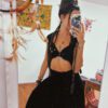 Falda Bohemian Larga Negra - Imagen 3