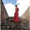 Vestido Bohemian Ibiza Rojo - Imagen 2