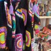 Kimono HippieCrochet Negro - Imagen 2