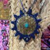 Collar Macramé Mandala Piedra Natural - Imagen 3