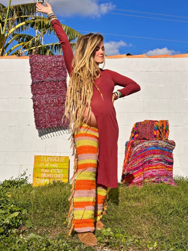 Pantalón Hippie Flecos - Imagen 2