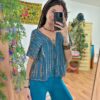 Blusa Tie Dye Azul - Imagen 2