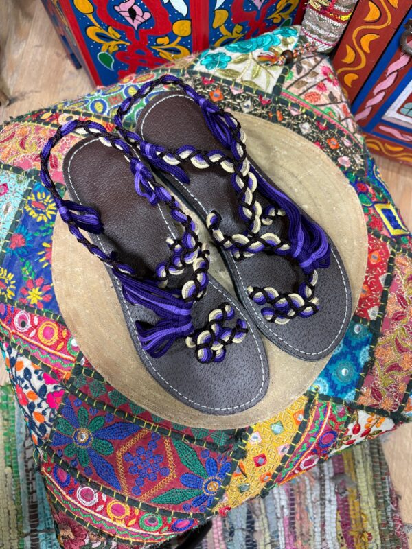 Sandalia Hippie Summer Lila - Imagen 4