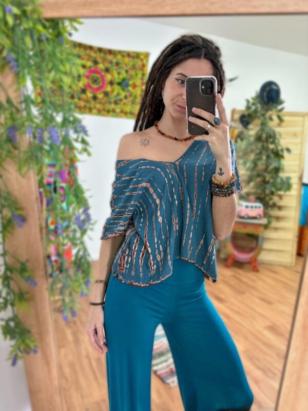 Blusa Tie Dye Azul