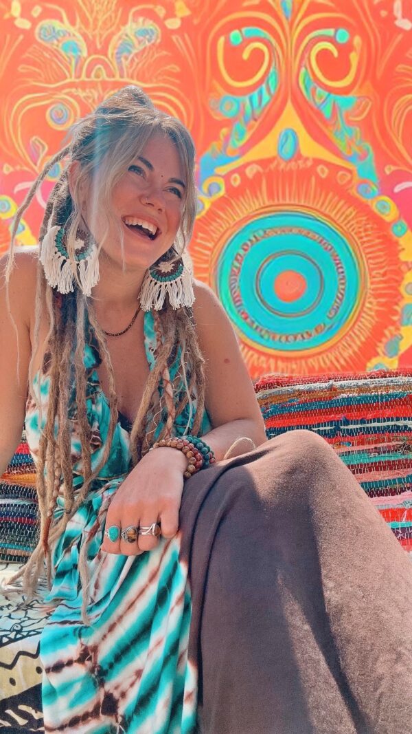 Vestido India Tie Dye - Imagen 2