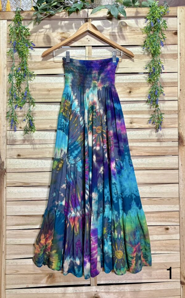 Falda Tie Dye Larga - Imagen 5