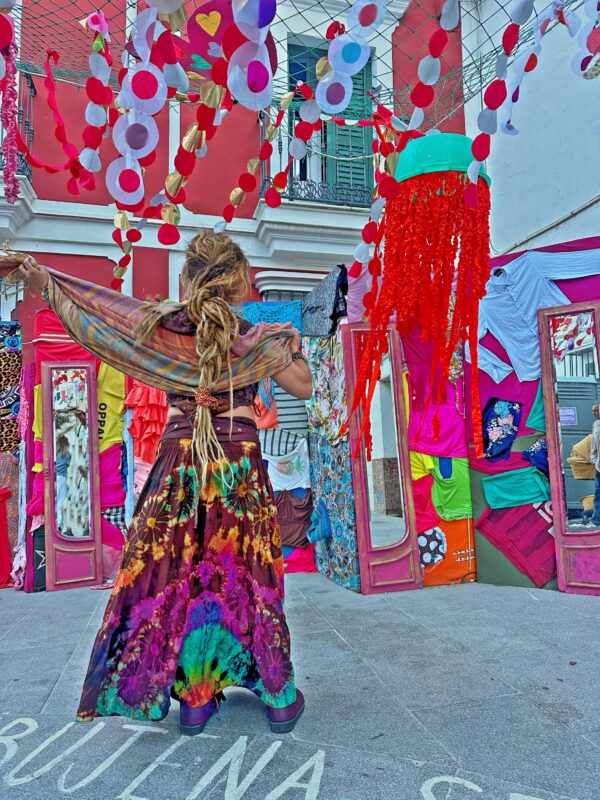 Falda Tie Dye Larga