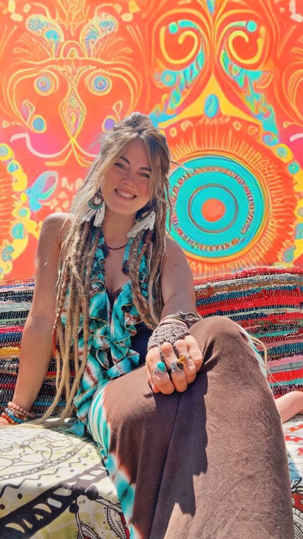 Vestido India Tie Dye