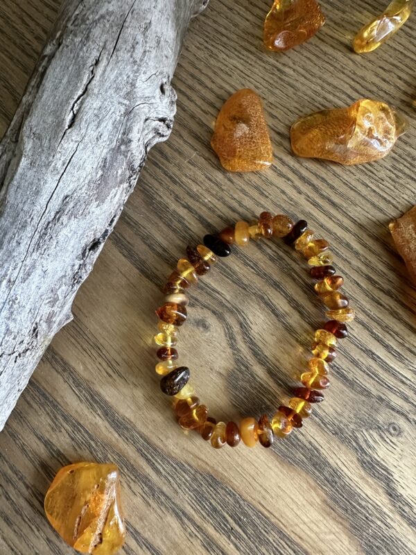 Pulsera Ámbar Rústica