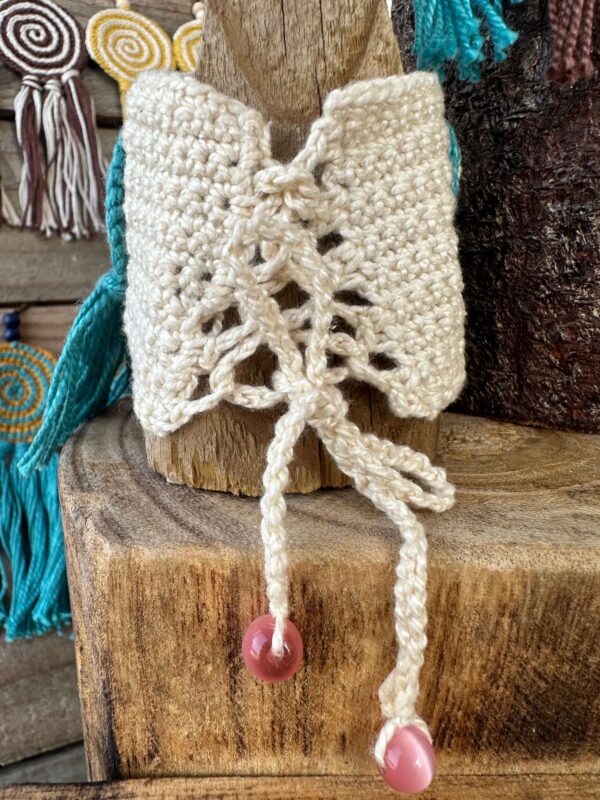 Brazalete Hippie Turquesa - Imagen 3
