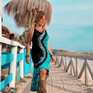 VESTIDO ASIMETRICO TIE DYE