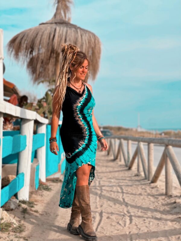 VESTIDO ASIMETRICO TIE DYE