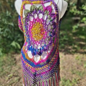 Chaleco Mandala Neón