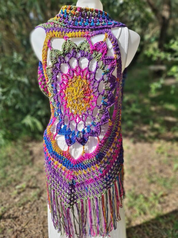 Chaleco Mandala Neón