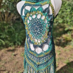 Chaleco Mandala Verde