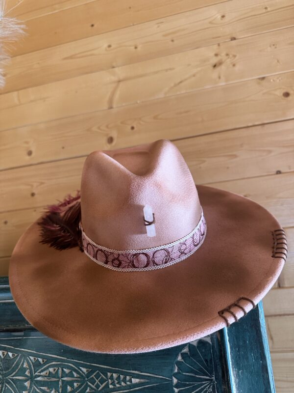 Sombrero Cuarzo Rosa