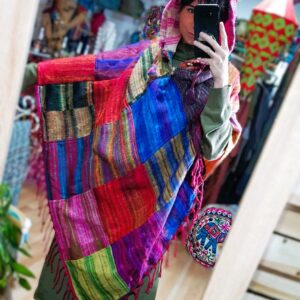 Poncho Paño Hippie