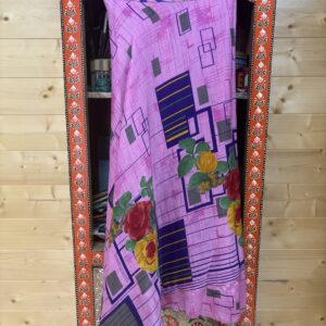 Falda Pareo Seda Reversible