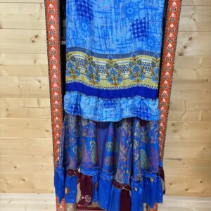 Falda Seda Estampada