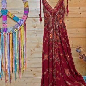 Vestido Mágikal Burdeos