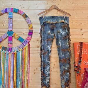 Leggins Tie Dye flecos