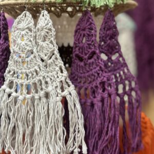 Pendientes Bohemian Morado