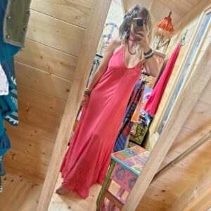 Vestido Coral Árbol
