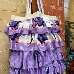 Bolso Volantes Saree Malva