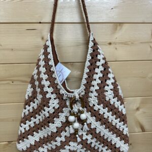 Bolso Crochet Marrón 1