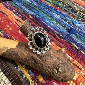 Anillo Ónix Plata