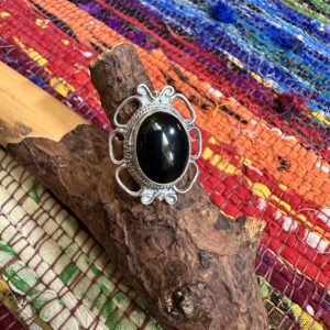 Anillo Ónix Plata 2