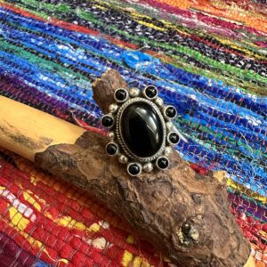 Anillo Ónix Plata 3