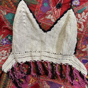 Top Crochet Blanco