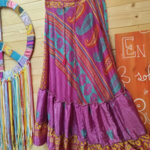 Falda frill Rosa