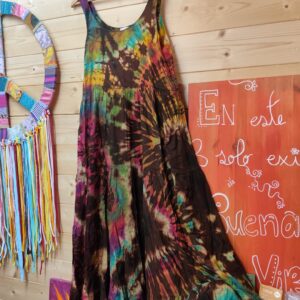 Vestido Tie Marrón