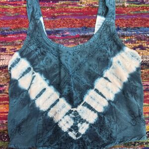 Top tie Azul
