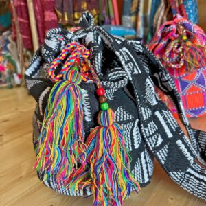 Bolso Wayuu Negro